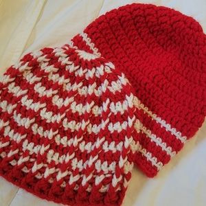 Pair of Hand Crocheted Hats